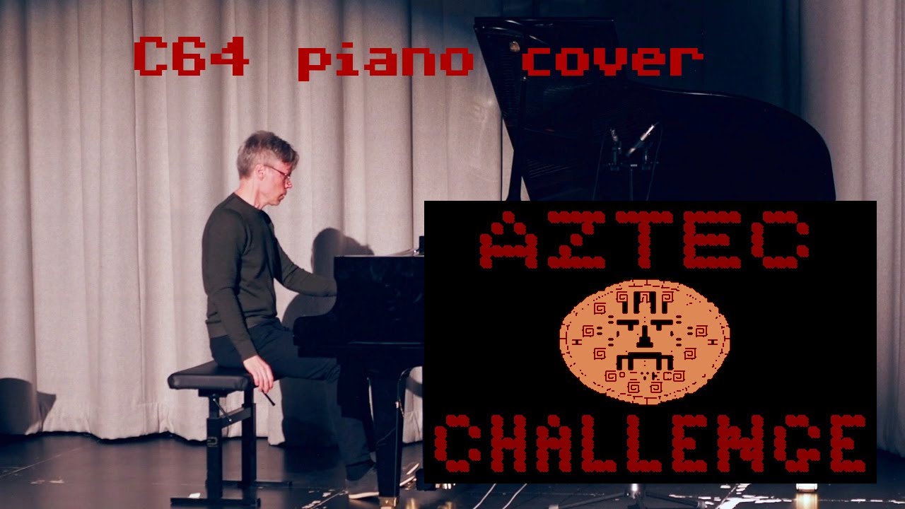 C64 piano cover: Aztec Challenge