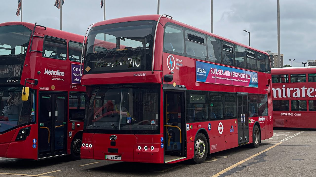 *Brand New* Journey on London Bus Route 210 | BD11 BDE3028 (LF25 SYT)