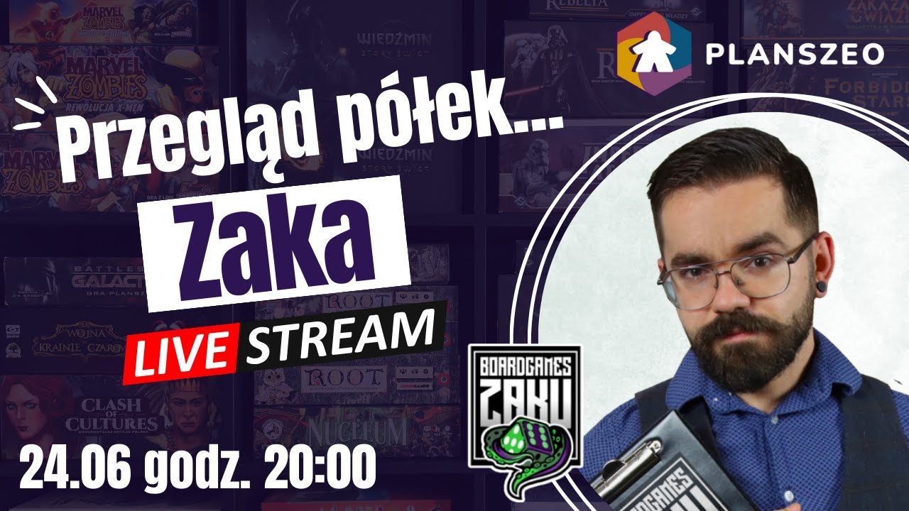 Przegląd półek... Zaka - Zaku BoardGames | Gry planszowe w kolekcji na Planszeo