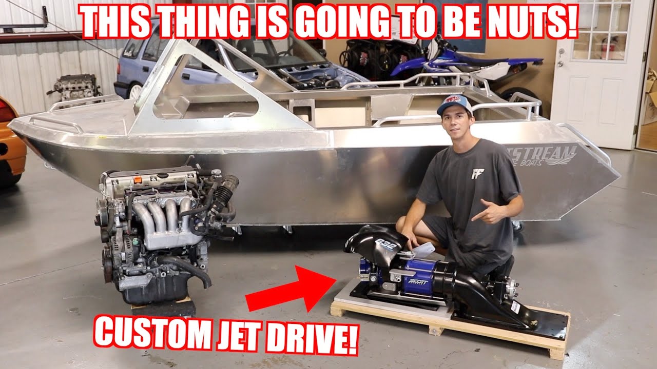 Our New Custom Jet Drive Unit For The Mini Jet Boat Build!
