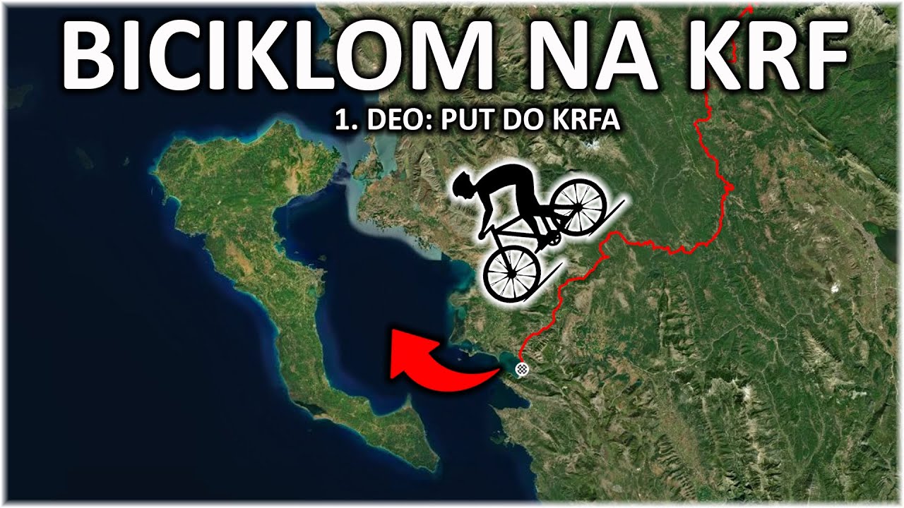 Biciklom do KRFA 1. deo: Put do Krfa @sveta_srbija
