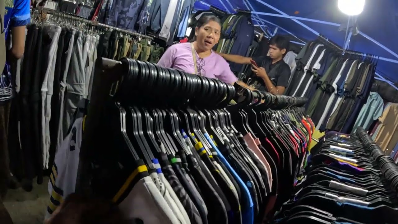 Philippines, night Market, Iligan city