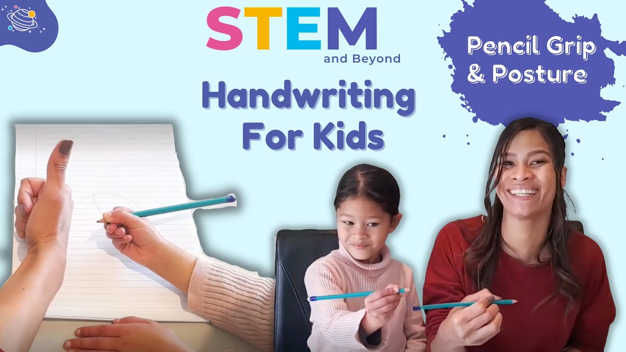 Pencil Grip and Sitting Posture For Handwriting | KS1 English Year 1 | Home Learning