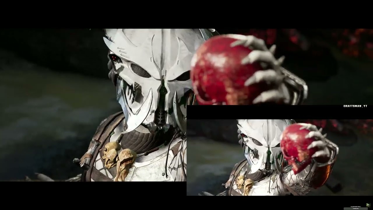 BOTH POINT OF VIEWS ON PREDATOR: HUNTING GROUNDS | SAMHAIN13 AS PREDATOR | CraFTSmaN_YT AS FIRETEAM