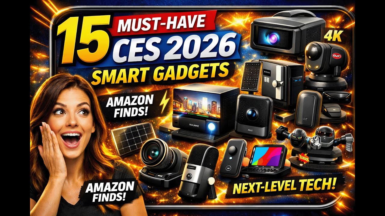 15 smart gadgets from CES 2026 on Amazon