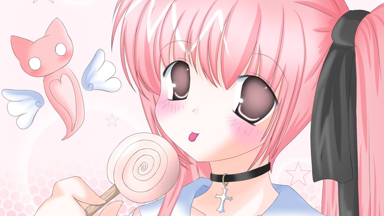Speedpaint Kanako (〝⌒∇⌒〝) | moe artstyle