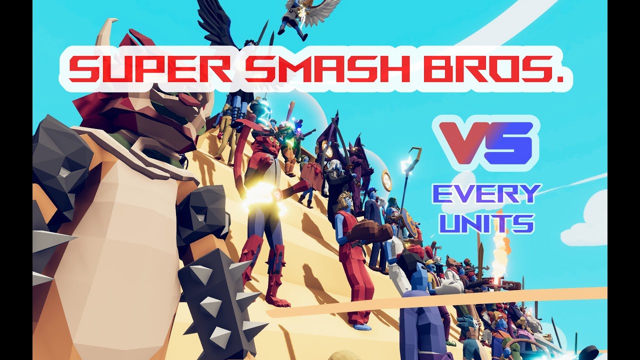 スマブラのキャラ 最強決定戦 | Totally Accurate Battle Simulator TABS