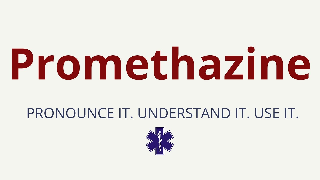 How to Pronounce Promethazine | Promethazine Pronunciation | Medical Terms