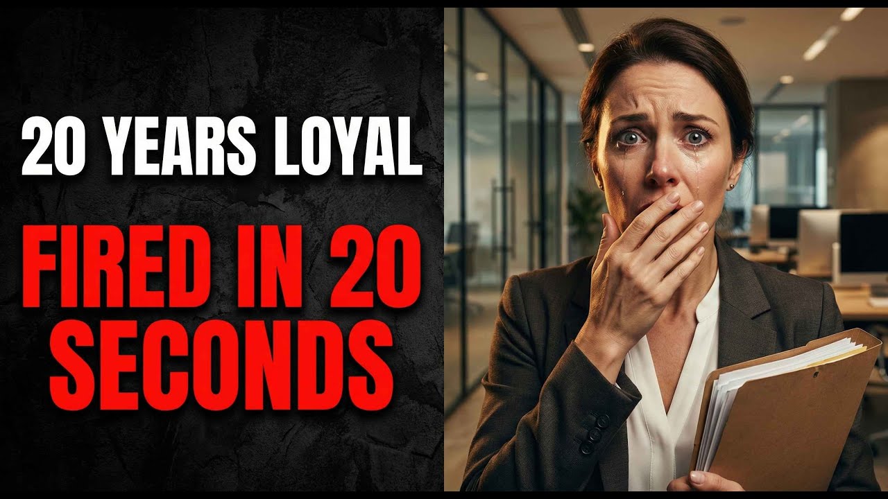 Twenty Years Loyal… Fired in 20 Seconds | A Shocking Workplace Story That Reveals the Truth About
