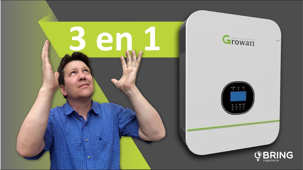 Inversor solar Offgrid Growatt SPF 3000TL HVM-48