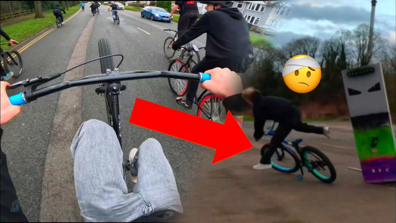 BIG CRASH AT CRAZY RIDEOUT!!