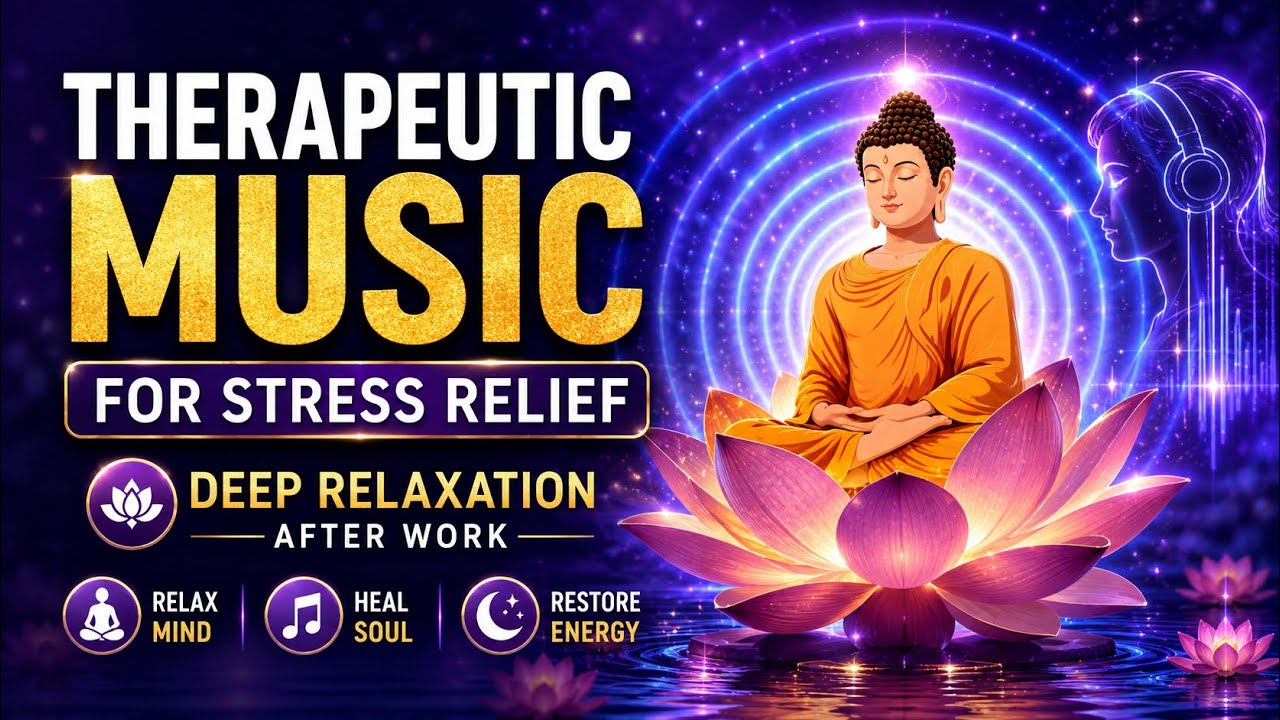 Therapeutic Music for Stress Relief | Deep Relaxation After Work