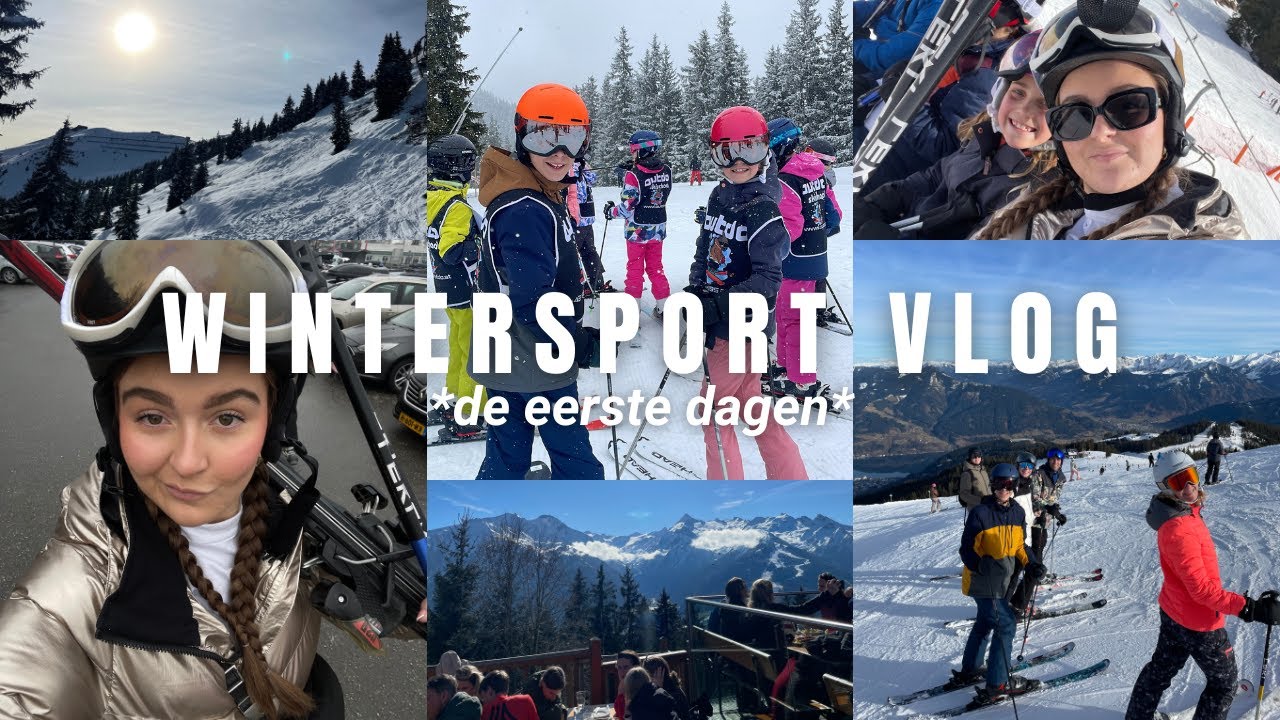De eerste dagen in Kaprun-Zell am See ⛷️🎿 | Wintersport vlogs deel 1