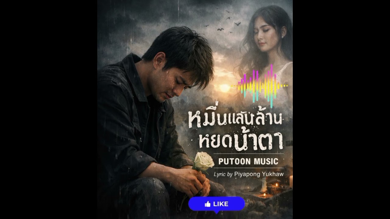 เพลง หมื่นแสนล้านหยดน้ำตา  lyric by Piyapong yukhaw 