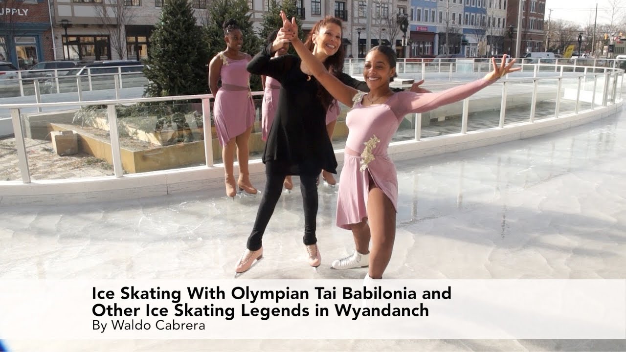 Ice Skating With Olympian Tai Babilonia and Other Ice Skating Legends In Wyandanch