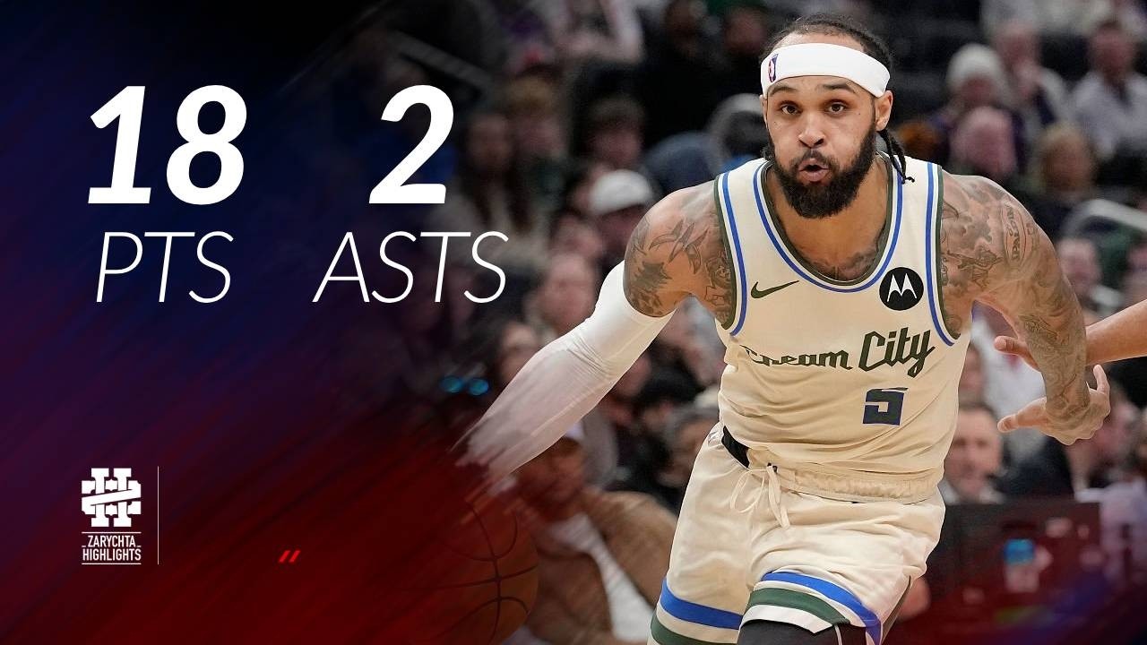 Gary Trent Jr 18 pts 2 asts vs Spurs 25/26 season