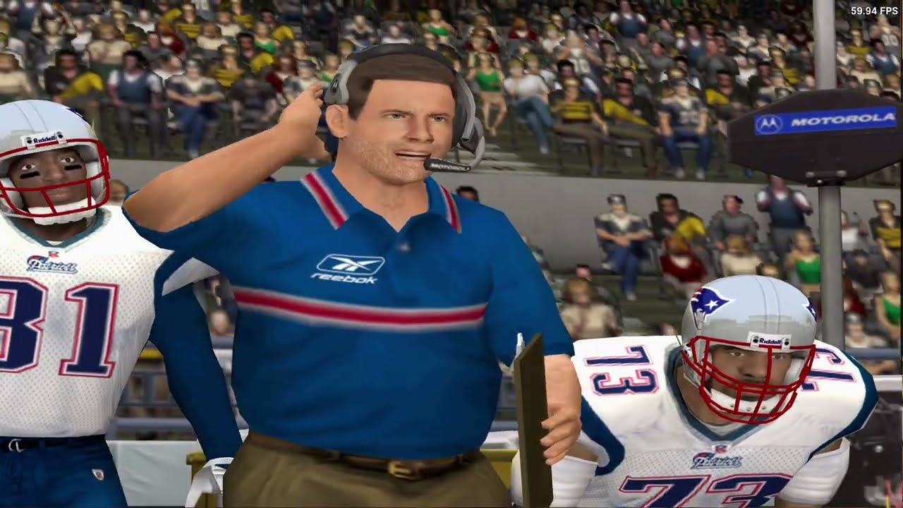 ESPN NFL Football ( 2K4 ) Xbox Series X Gameplay ( PS2 )