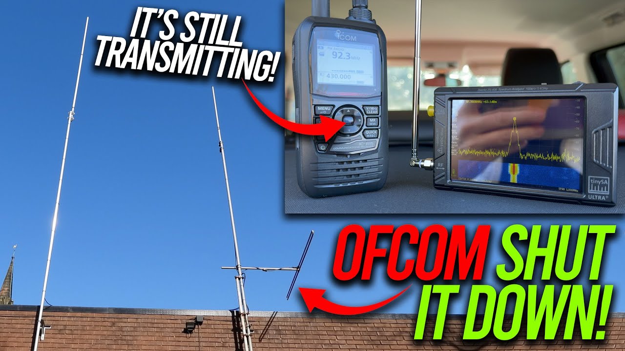 Ofcom Shut This Radio Station Down… It’s Still Transmitting