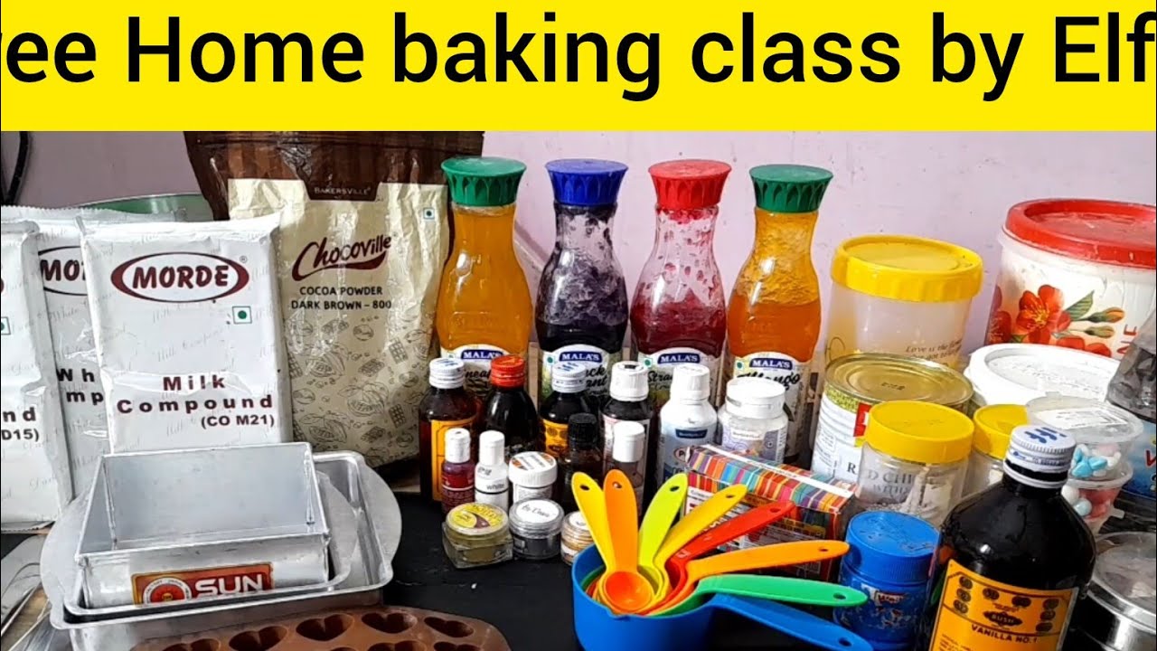 #Class 1& 2 &3 #Free baking class by Elfin #baking #cake #class