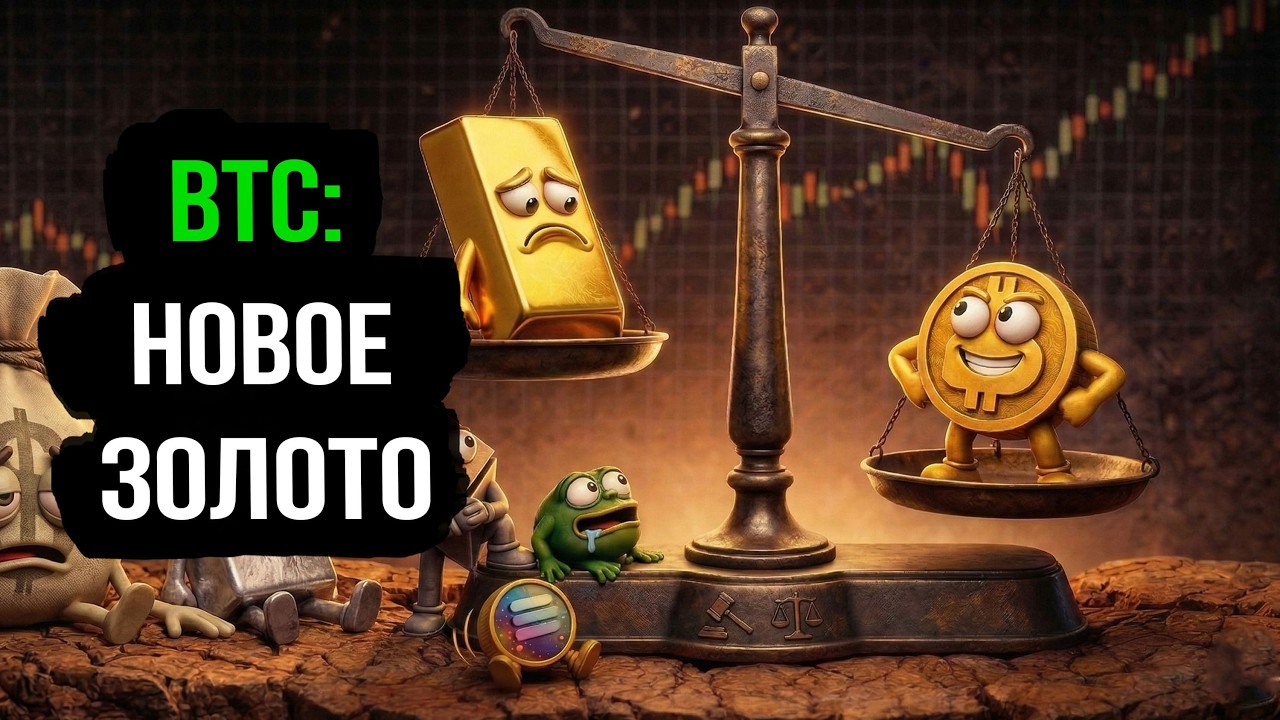 БИТКОИН — НОВОЕ ЗОЛОТО? Почему крипта растет во время войны