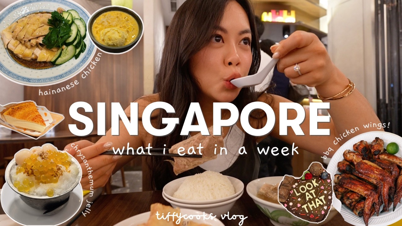 a week in SINGAPORE *foodie paradise* | meet and greet, F1, adult friendships, universal studios 🫶🏻