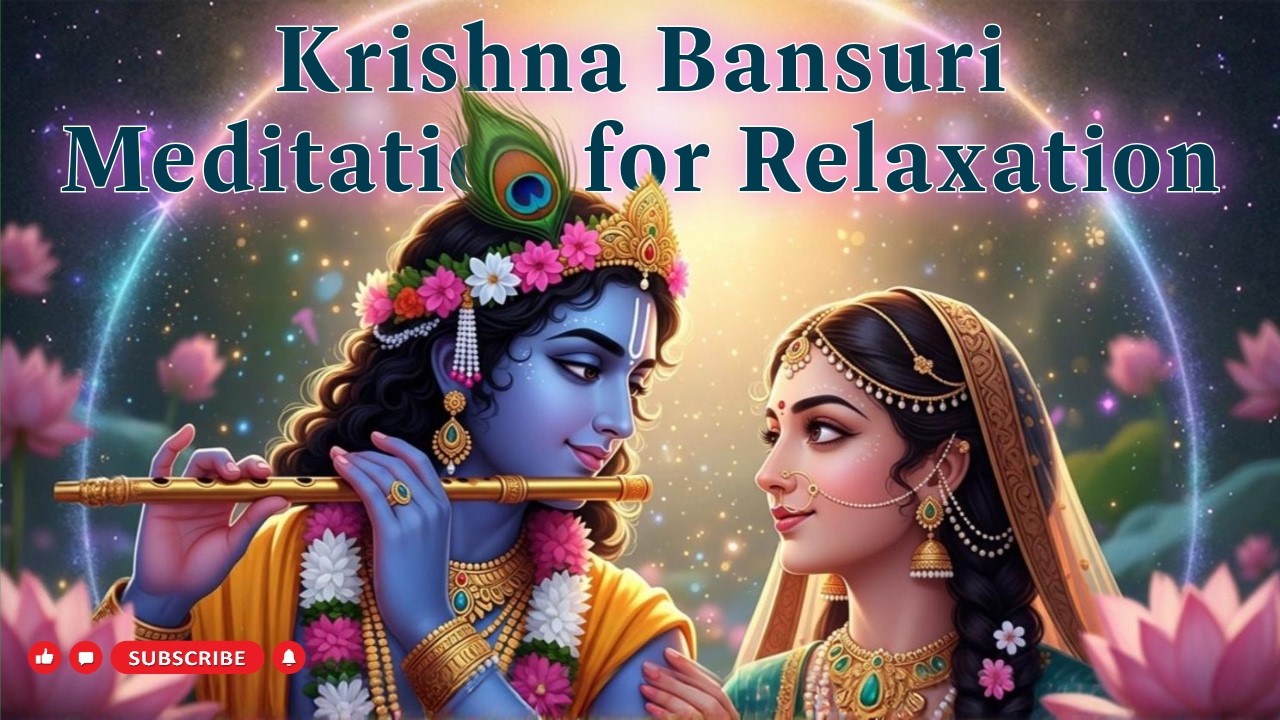 🌇 Evening Krishna Flute – Calm Mind & Positive Energy Meditation | Peaceful Bansuri | EPISODE 167