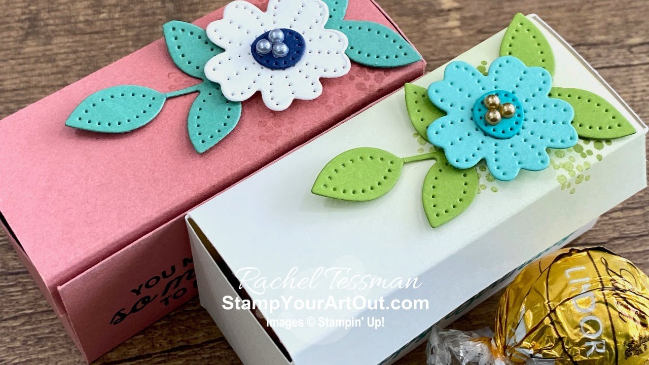In Bloom 2-Compartment Box from a Square