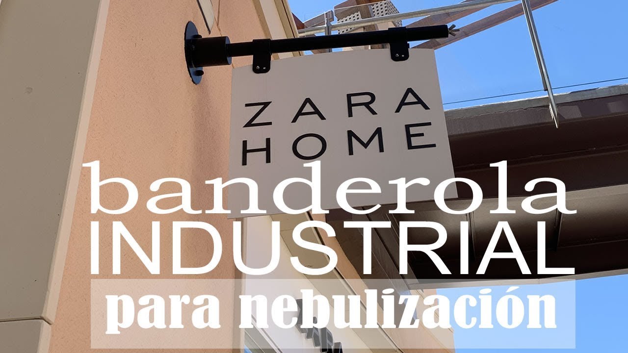 BANDEROLA INDUSTRIAL PARA NEBULIZACION
