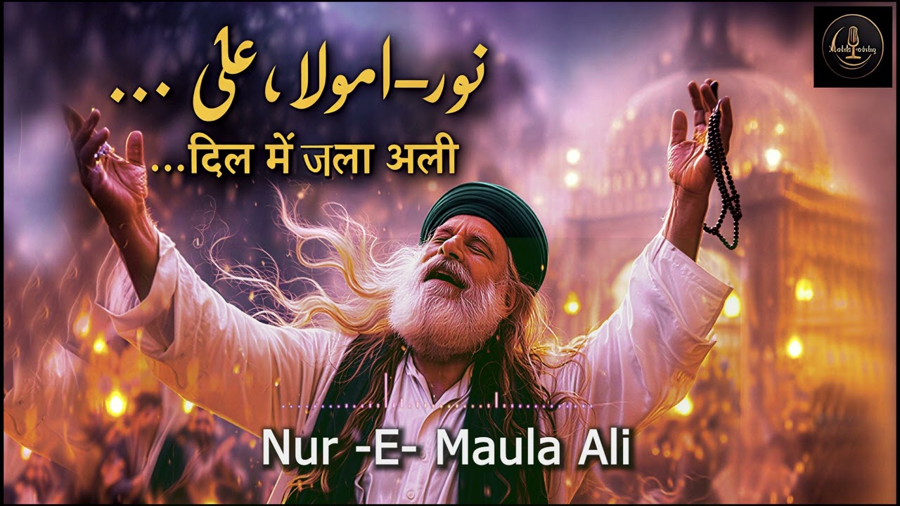 नूर-ए-मौला अली | Ya Ali Moula Ali – Noor E Maula | Heart Touching Sufi Qawwali