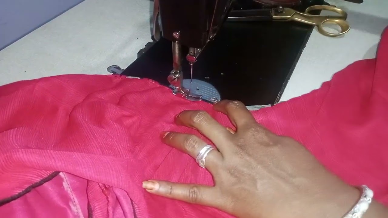 Saree cloth piping