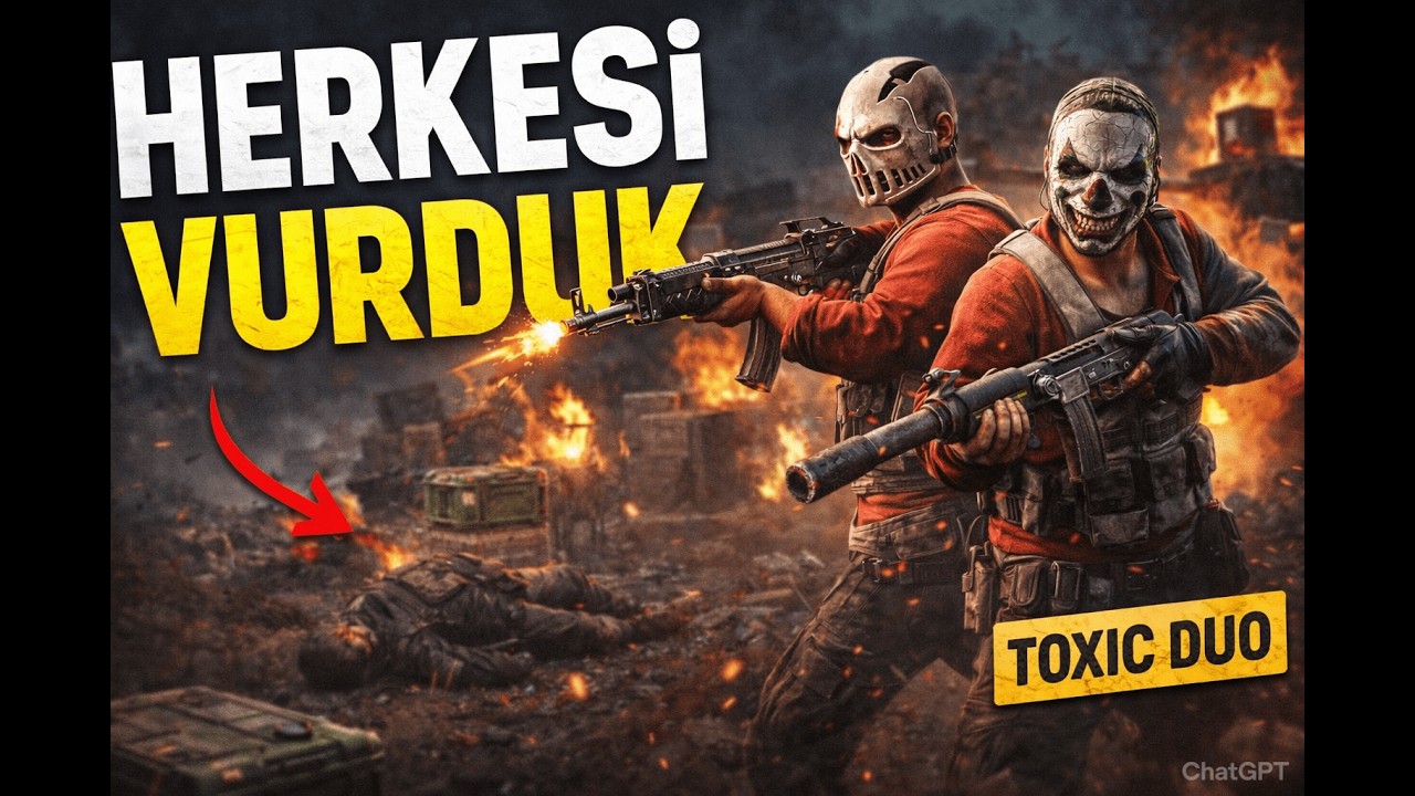 6000 Saatlik Toxic Duo ile Herkesi Vurduk | Rust Türkçe