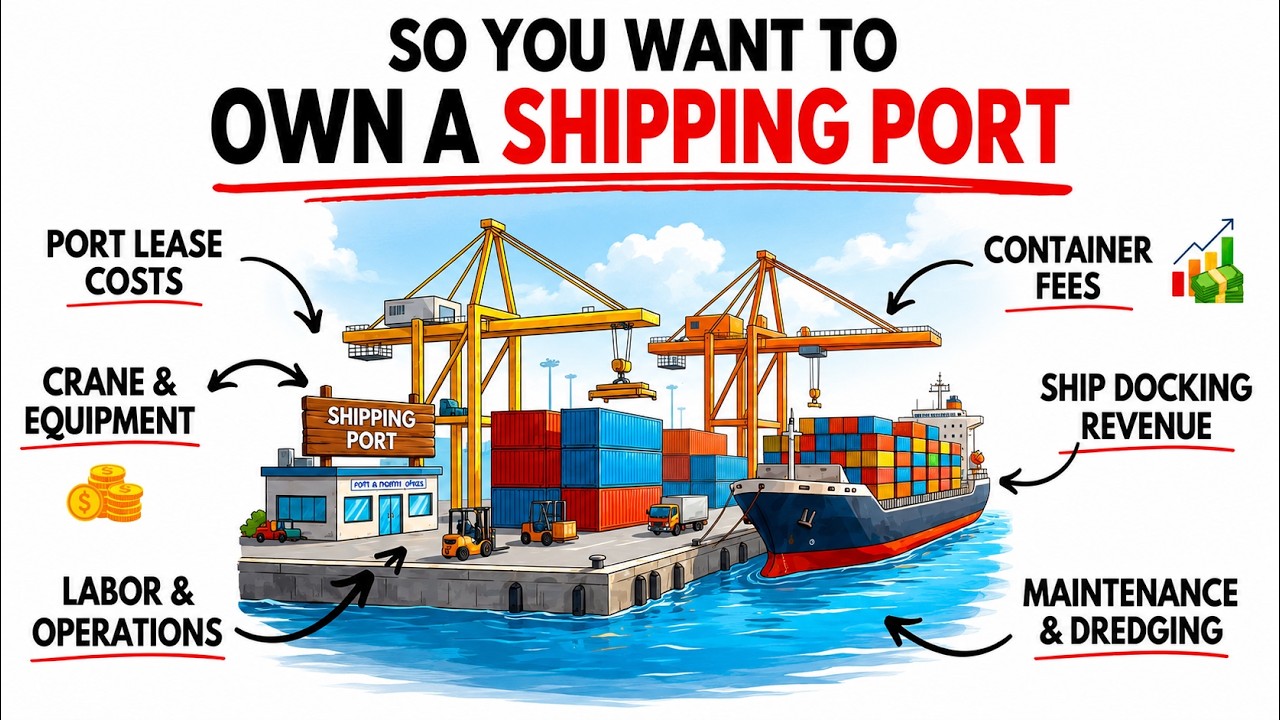 The Economics of Owning a Shipping Port