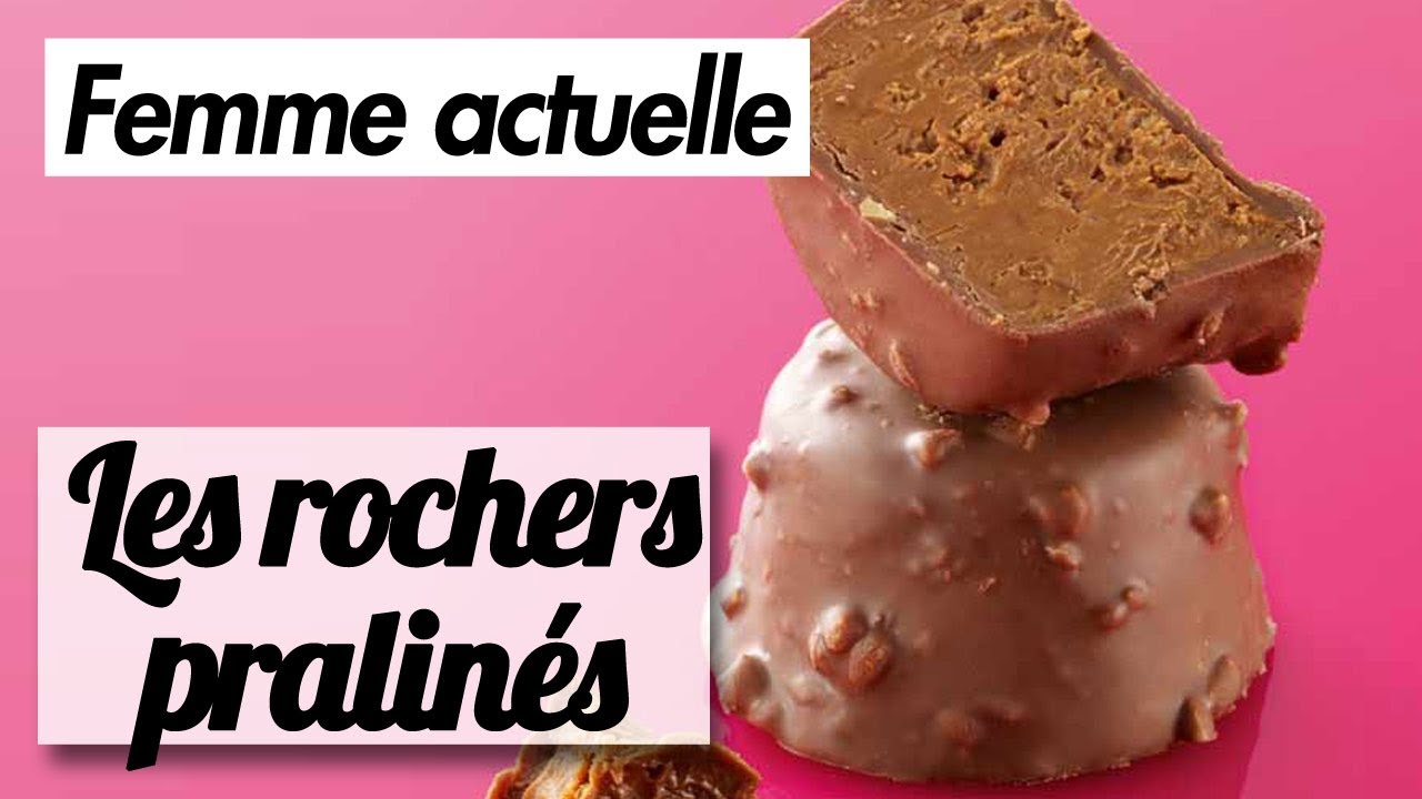 Les rochers pralinés - Recette facile dessert