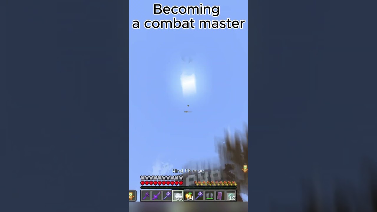 I mastered the minecraft mace #unstablesmp #minecraft #pvp #gaming #memes #unstableuniverse