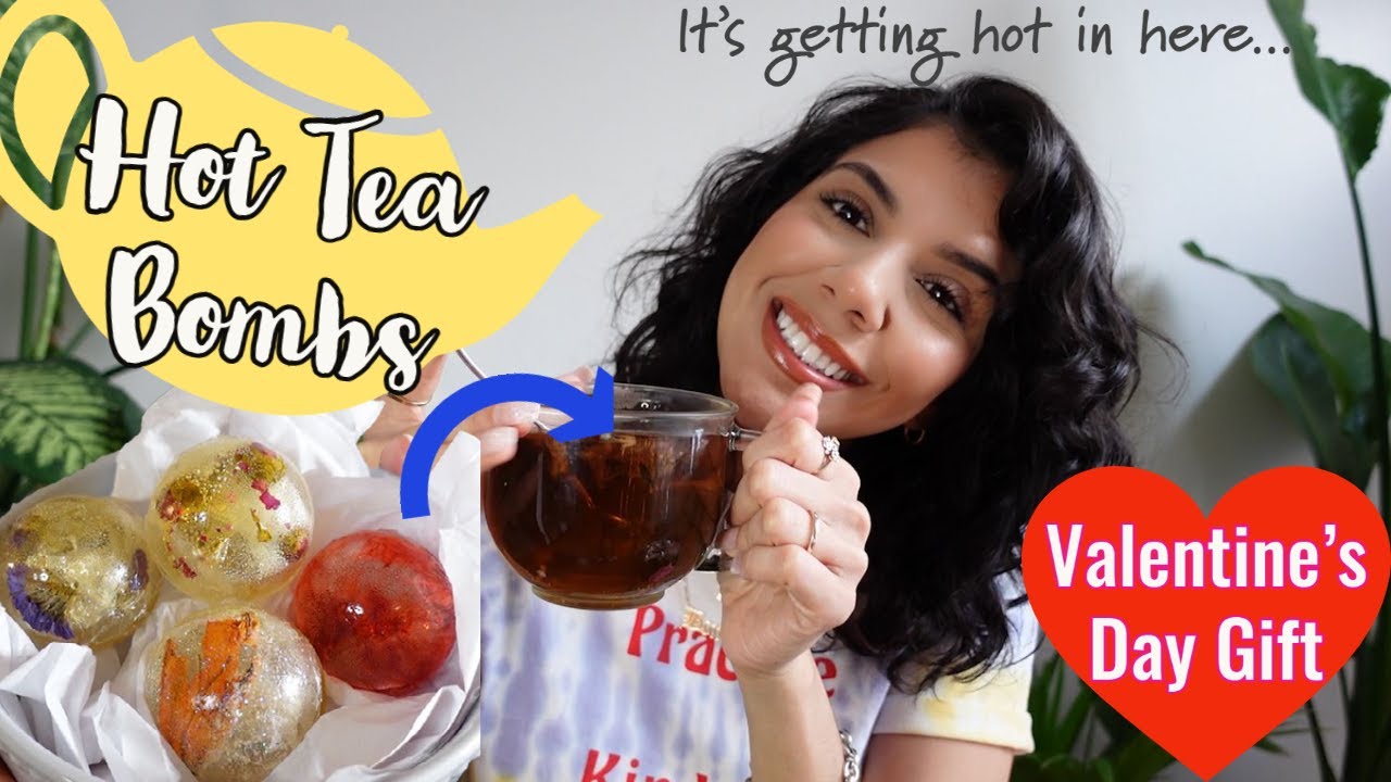 Hot Tea Bombs! Easy to make and BEAUTIFUL!