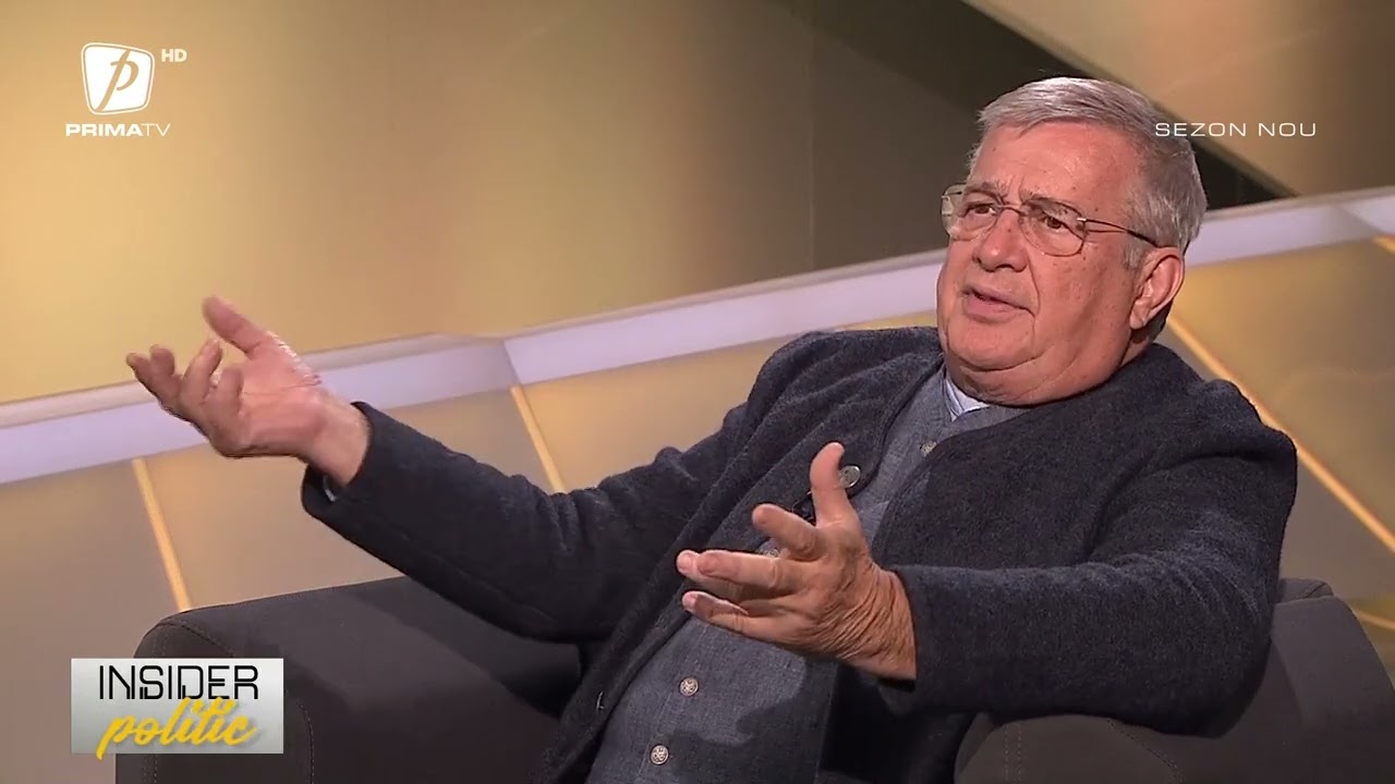 INSIDER POLITIC EDIȚIA 12 SEZON 4. SEBASTIAN ZACHMANN ȘI MIRCEA DINESCU DEZBAT SUBIECTELE SĂPTĂMÂNII