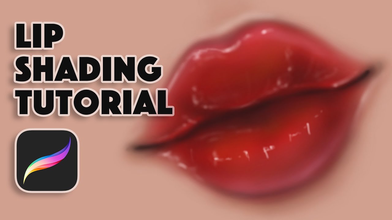 Lip Shading Tutorial in Procreate | Procreate Tutorial For Beginners