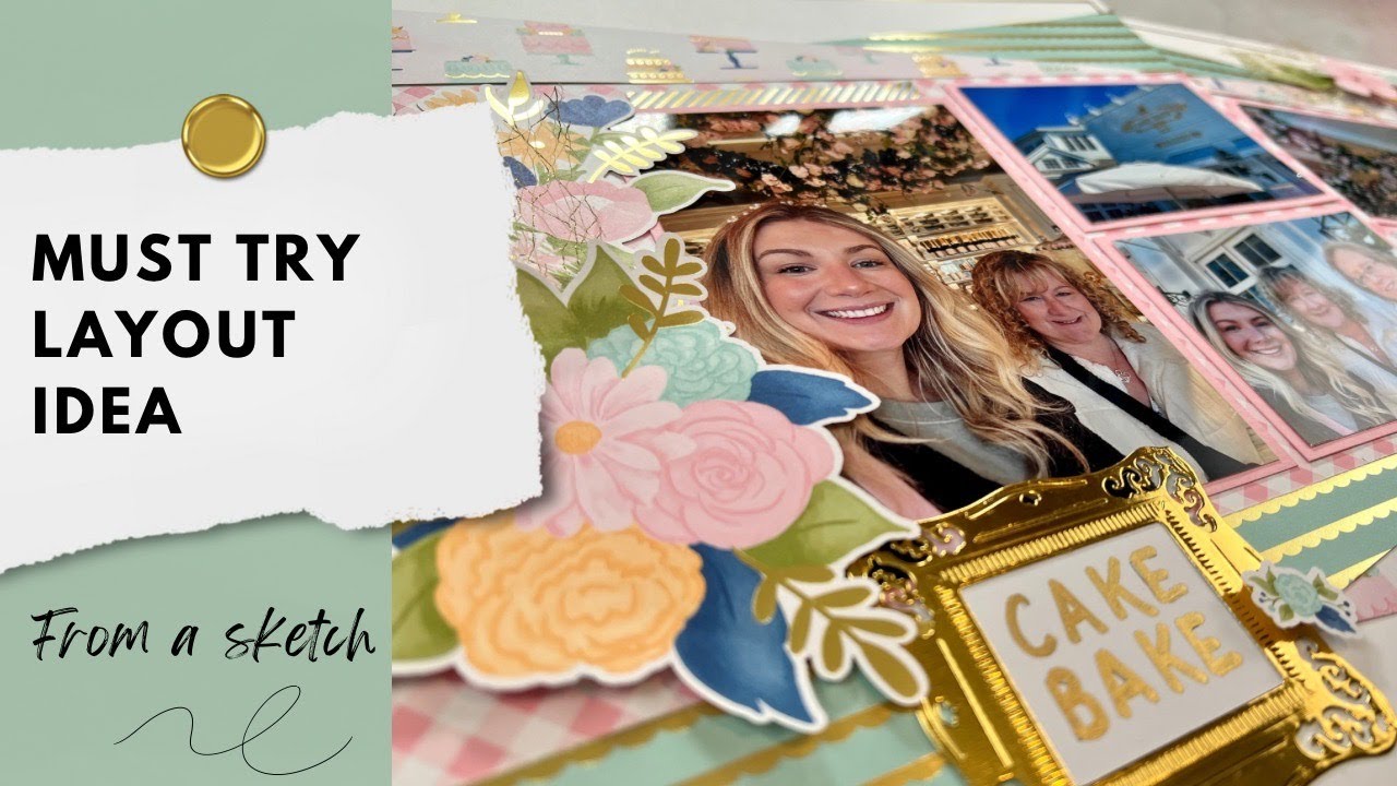 Must Try Scrapbook Layout Idea
