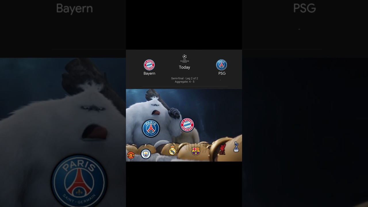 Bayern vs PSG | who will join Arsenal in UCL Final