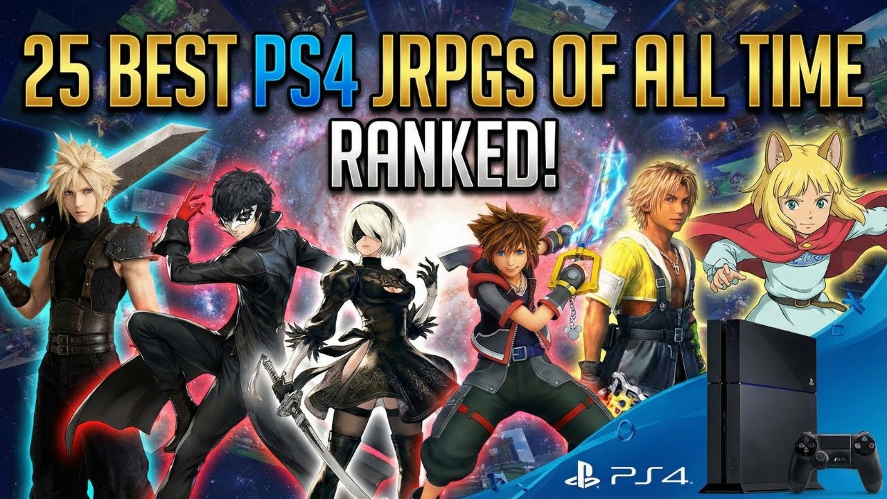 25 BEST PS4 JRPGs of All Time