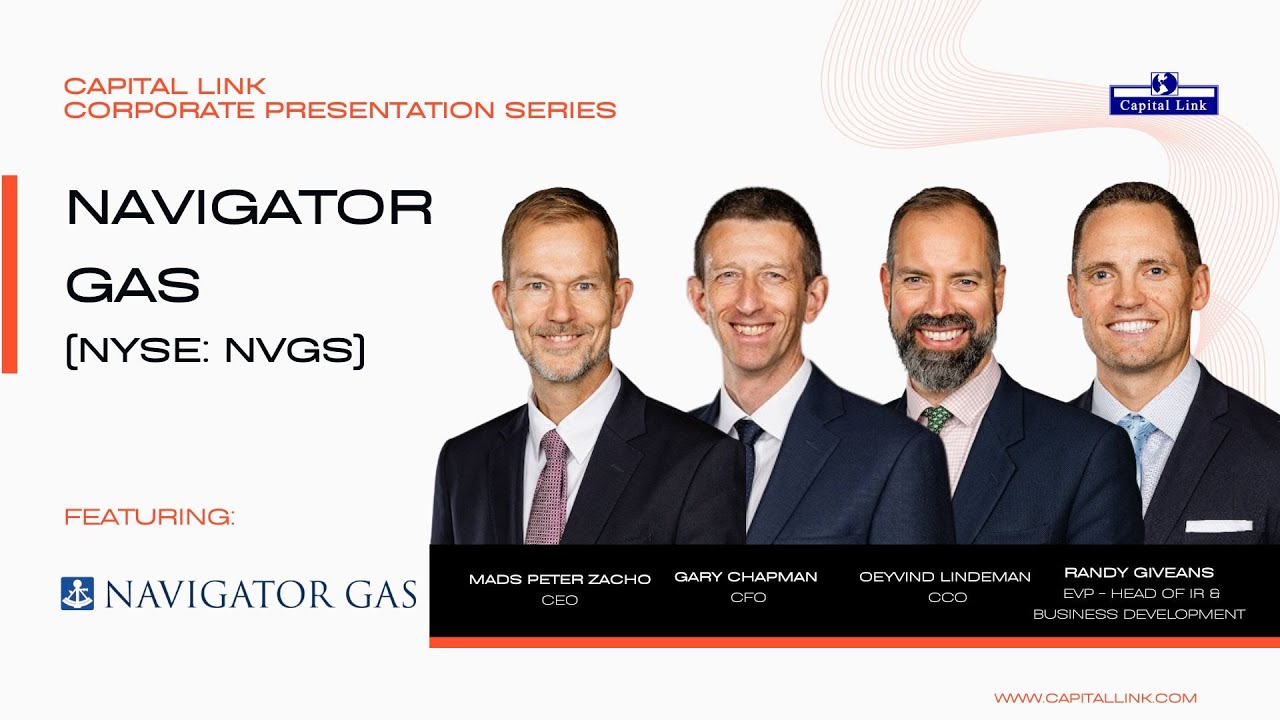Capital Link 2026 Corporate Presentation Series - Navigator Gas