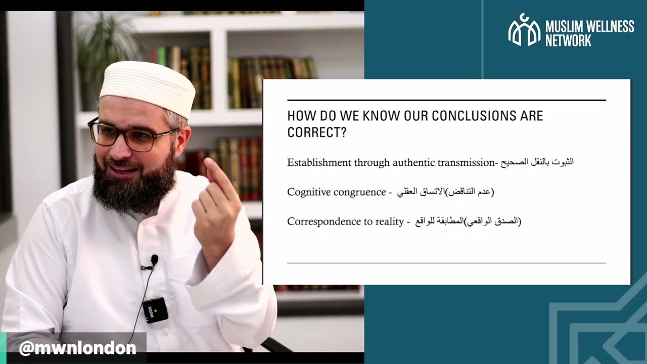 The Philosophy of Islamic Thought: The Theory of Knowledge in Islam - النظرية المعرفية في الإسلام