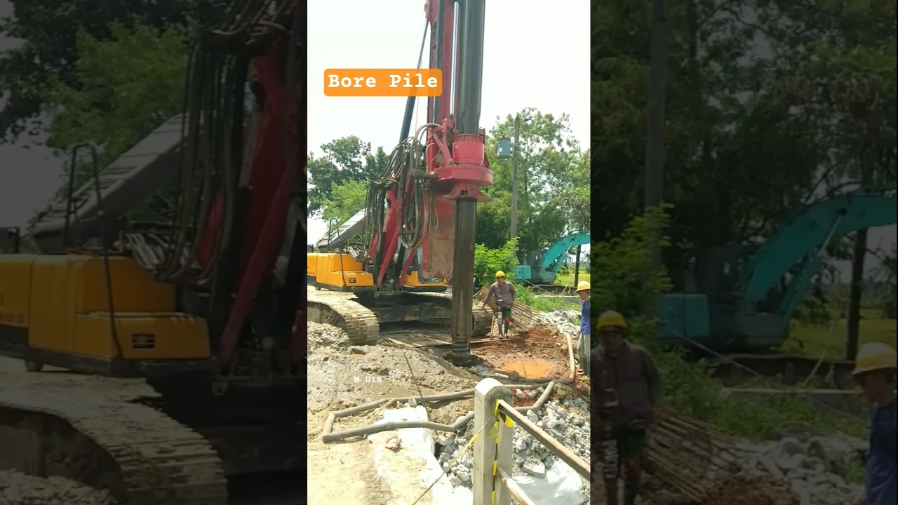 D800mm, Pengeboran tanah, Drilling Machine #shorts