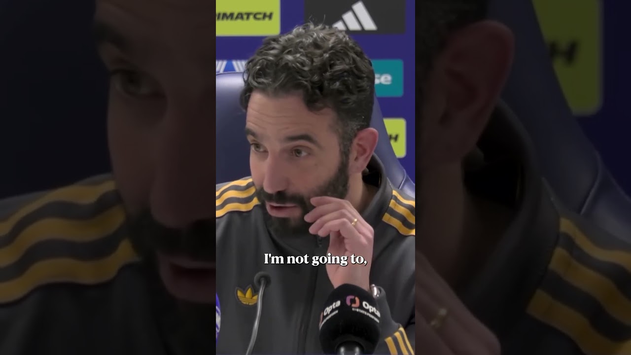 Ruben Amorim came out with a strong press conference following Man United&rsquo;s draw against Leeds 😳