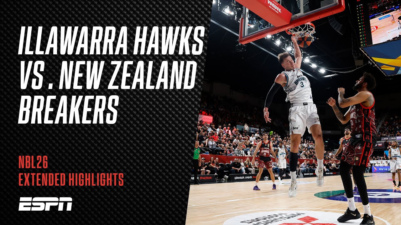 NBL Mini: Illawarra Hawks vs. New Zealand Breakers | Extended Highlights