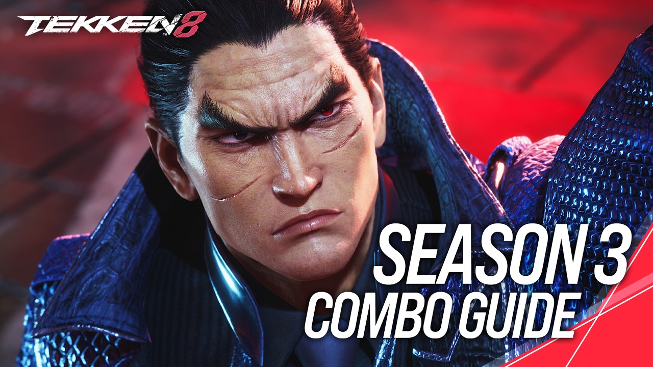 KAZUYA MISHIMA Optimal Combo Guide - Season 3 | TEKKEN 8