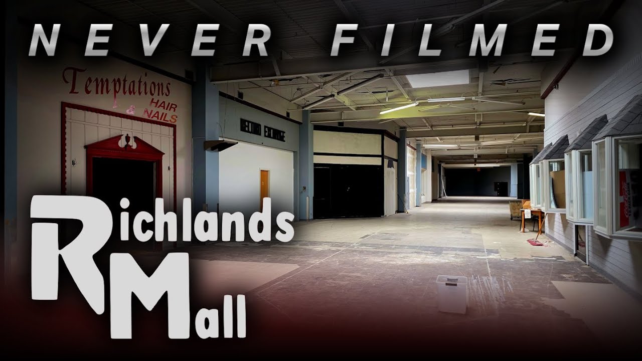 Richlands Mall | Richlands, VA | Exclusive Look At A Closed Mountain Mall Untouched For 25 Years.