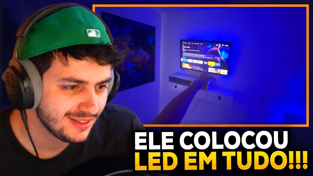 TUNANDO MEU QUARTO NO APARTAMENTO NOVO - GABE REAGE