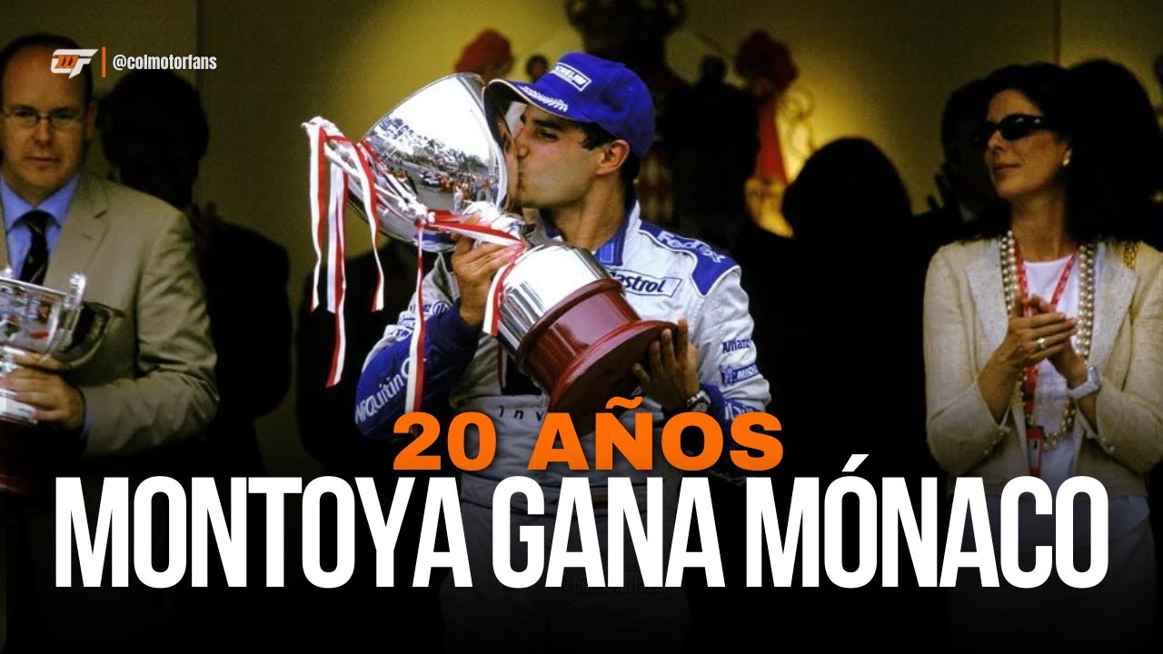 🇨🇴 Juan Pablo Montoya: recordamos su victoria en el Gran Premio de Mónaco 2003