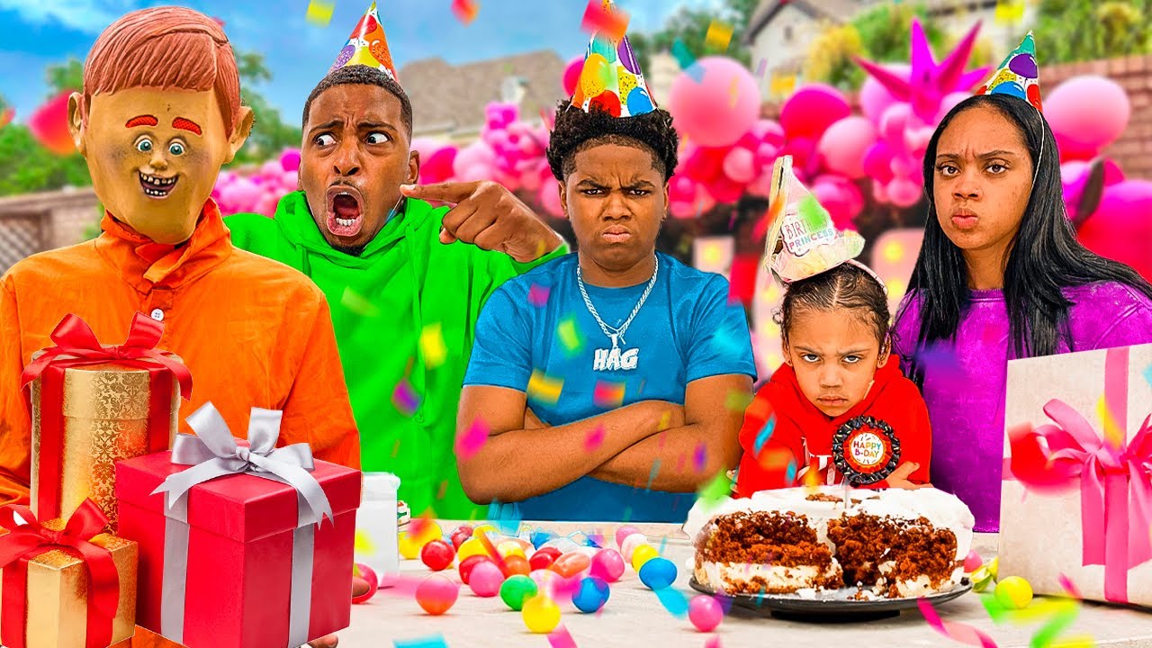 We Gave LONDYN Another BIRTHDAY Party... 🥳 (CREEPY MAN LEFT A GIFT)
